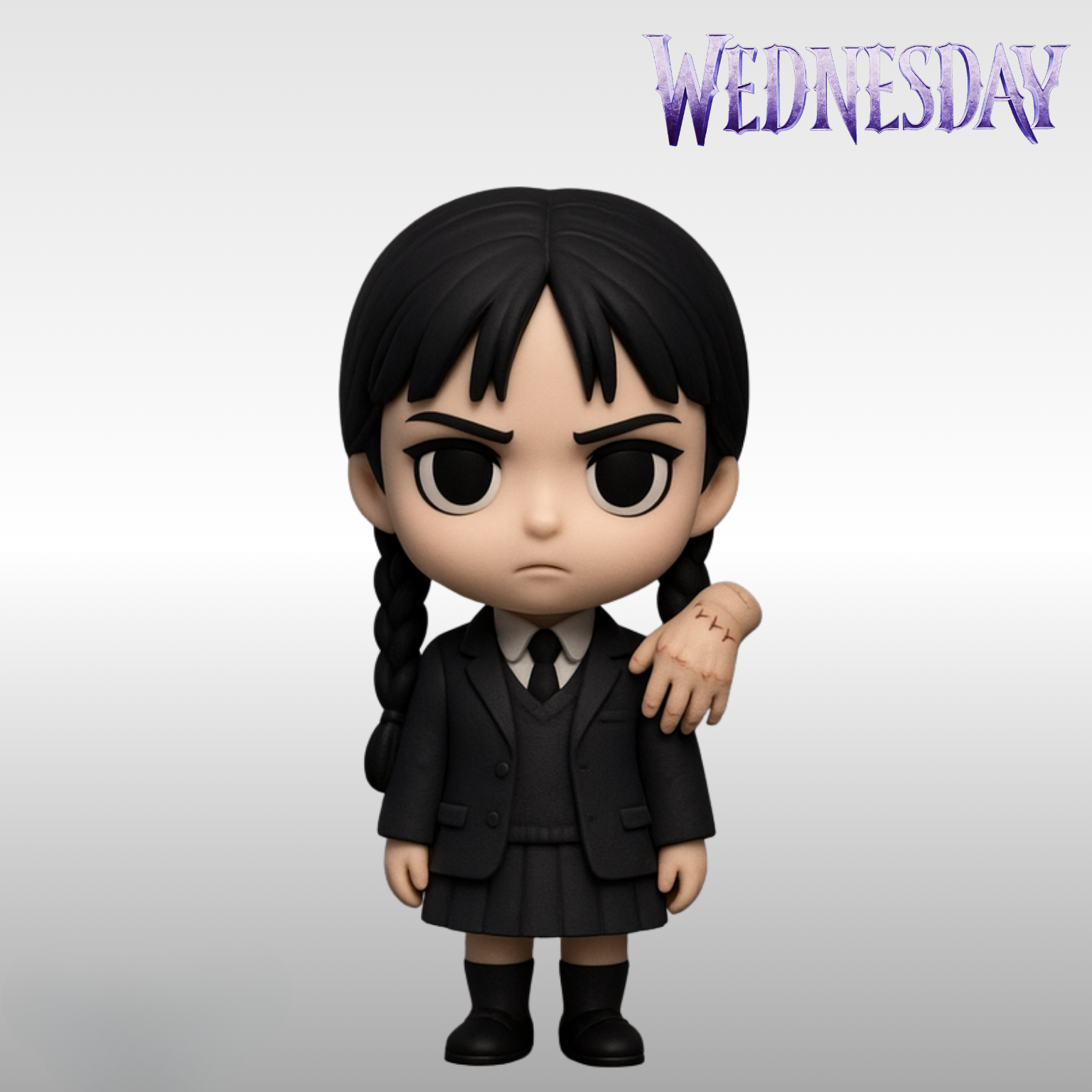 chibi wedneday addam thing mecredi